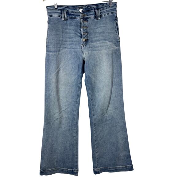KanCan Jeans 9 28 Bootcut Button Fly Light Wash Blue Denim - Picture 1 of 15